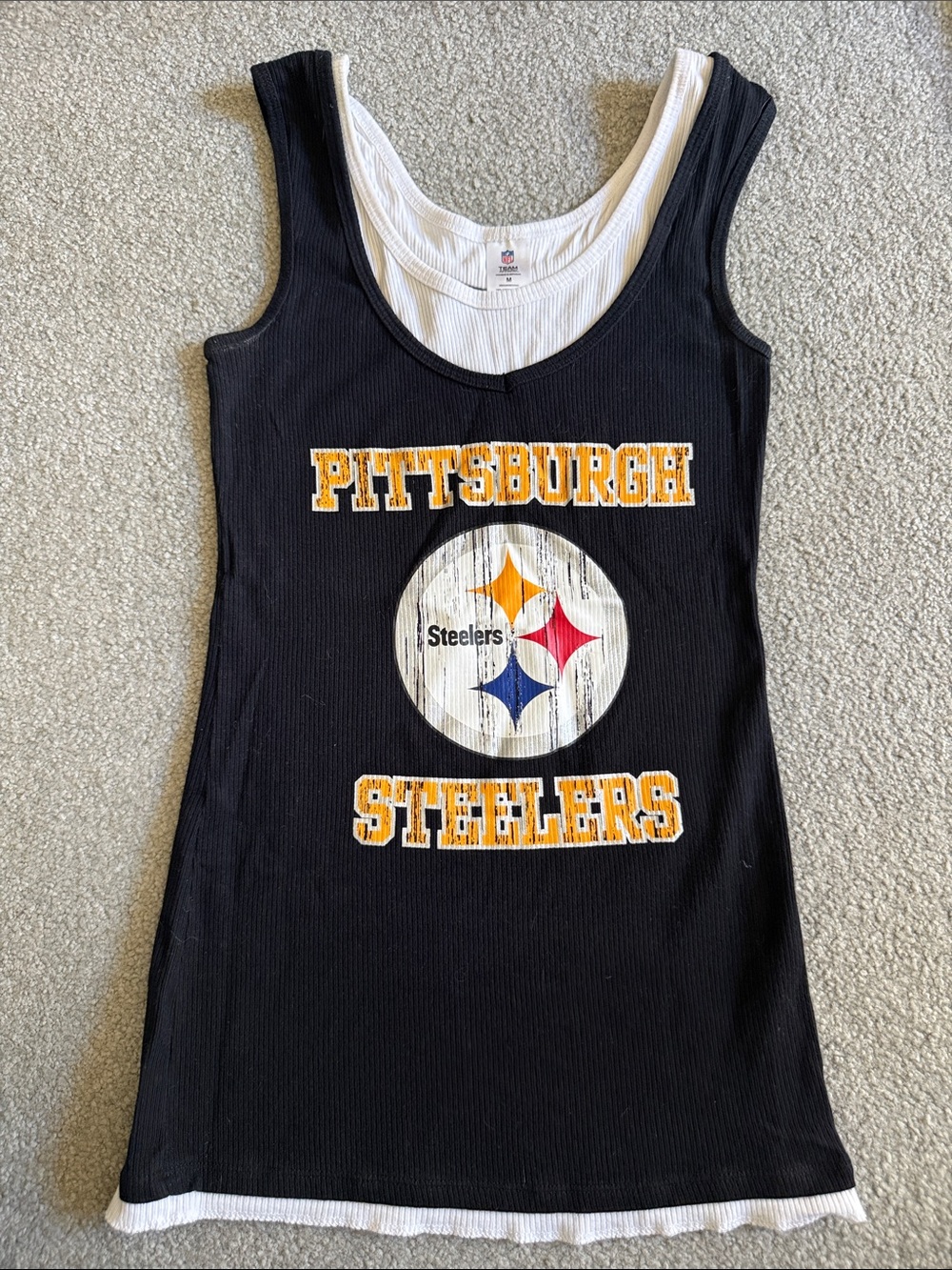 Pittsburgh Steelers NFL Team Apparel Tank Top